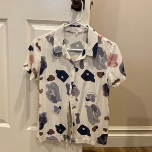 Boheme printed button up